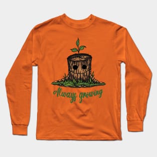 Tree stump Long Sleeve T-Shirt